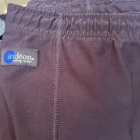 Irideon Riding Wear Knee Patch Riding Tights  in Black 2X - Picture 1 of 9